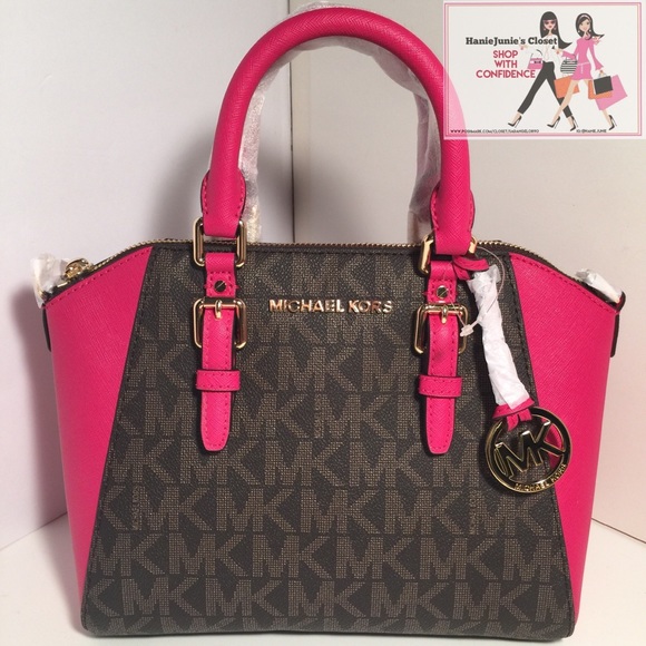 ᎷᎥᏟᎻᎪᎬᏞ ᏦᎾᏒᎦ MD CIARA PINK SIGNATURE MESSENGER - Picture 2 of 8